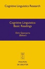 Cover: Cognitive Linguistics: Basic Readings - De Gruyter