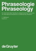 Cover: Phraseologie / Phraseology / Phraseologie / Phraseology. Volume 2 - De Gruyter Mouton