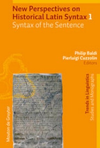 Enlarge image Cover: New Perspectives on Historical Latin Syntax / Syntax of the Sentence - De Gruyter Mouton