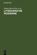 Cover: Literarische Moderne - De Gruyter
