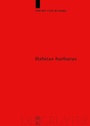 Cover: Habitus barbarus - De Gruyter