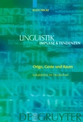 Cover: Origo, Geste und Raum - De Gruyter