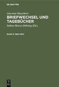 Cover: 1860-1864 - De Gruyter