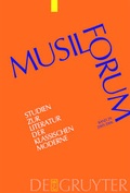 Cover: Musil-Forum. Studien zur Literatur der klassischen Moderne. Im Auftrag... / 2005/2006 - De Gruyter