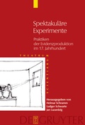 Cover: Spektakul&auml;re Experimente - De Gruyter