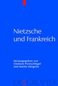 Cover: Nietzsche und Frankreich - De Gruyter
