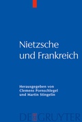 Cover: Nietzsche und Frankreich - De Gruyter