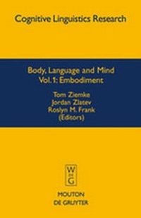Enlarge image Cover: Body, Language and Mind / Embodiment - De Gruyter Mouton