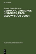 Cover: Germanic Language Histories 'from Below' (1700-2000) - De Gruyter