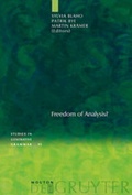 Cover: Freedom of Analysis? - De Gruyter Mouton