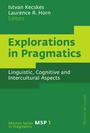 Cover: Explorations in Pragmatics - De Gruyter Mouton