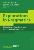 Cover: Explorations in Pragmatics - De Gruyter Mouton