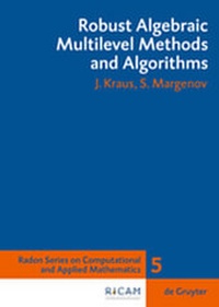 Abbildung von: Robust Algebraic Multilevel Methods and Algorithms - De Gruyter