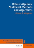 Cover: Robust Algebraic Multilevel Methods and Algorithms - De Gruyter