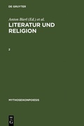 Cover: Literatur und Religion, 2 - De Gruyter