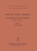Cover: Musaeus. Linus. Epimenides. Papyrus Derveni. Indices - De Gruyter