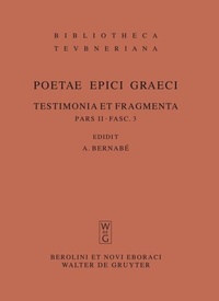 Abbildung von: Musaeus. Linus. Epimenides. Papyrus Derveni. Indices - De Gruyter