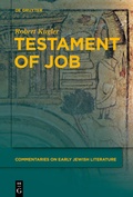 Cover: Testament of Job - De Gruyter