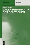 Cover: Valenzgrammatik des Deutschen - De Gruyter
