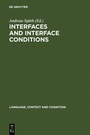 Cover: Interfaces and Interface Conditions - De Gruyter