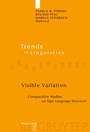 Cover: Visible Variation - De Gruyter Mouton
