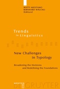 Cover: New Challenges in Typology - De Gruyter Mouton