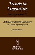 Cover: Words beginning with N - De Gruyter Mouton