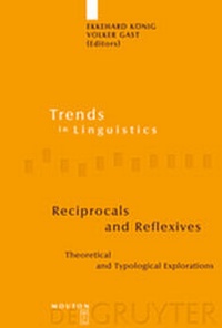 Enlarge image Cover: Reciprocals and Reflexives - De Gruyter Mouton