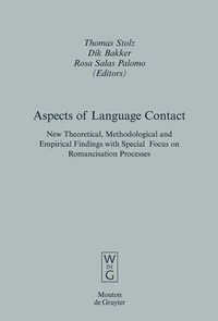 Enlarge image Cover: Aspects of Language Contact - De Gruyter Mouton