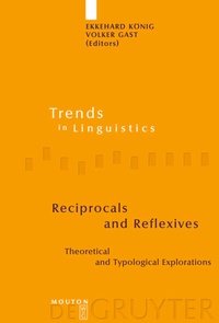Enlarge image Cover: Reciprocals and Reflexives - De Gruyter Mouton