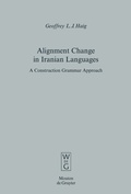 Cover: Alignment Change in Iranian Languages - De Gruyter Mouton