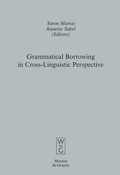 Cover: Grammatical Borrowing in Cross-Linguistic Perspective - De Gruyter Mouton
