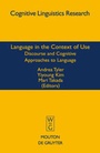 Cover: Language in the Context of Use - De Gruyter Mouton