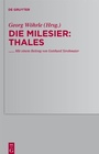 Cover: Thales - De Gruyter