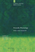 Cover: Prosodic Phonology - De Gruyter Mouton