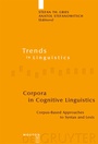 Cover: Corpora in Cognitive Linguistics - De Gruyter Mouton