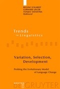 Cover: Variation, Selection, Development - De Gruyter Mouton