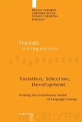 Cover: Variation, Selection, Development - De Gruyter Mouton