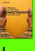 Cover: Monozygosity - De Gruyter