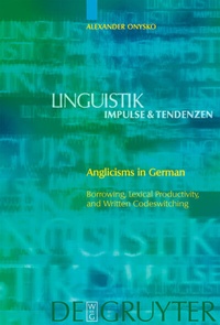 Abbildung von: Anglicisms in German - De Gruyter