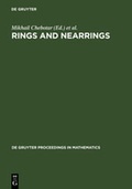 Cover: Rings and Nearrings - De Gruyter