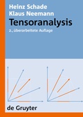Cover: Tensoranalysis - De Gruyter