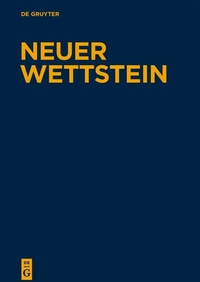 Abbildung von: Texte zum Markusevangelium - De Gruyter