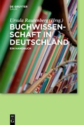Cover: Buchwissenschaft in Deutschland - De Gruyter