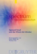 Cover: Sigmund Freud und das Wissen der Literatur - De Gruyter