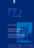 Cover: Erzbischof Hinkmar und die Folgen - De Gruyter