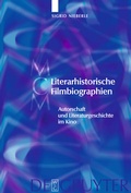 Cover: Literarhistorische Filmbiographien - De Gruyter