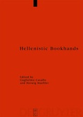Cover: Hellenistic Bookhands - De Gruyter