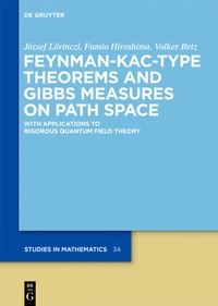 Abbildung von: Feynman-Kac-Type Theorems and Gibbs Measures on Path Space - De Gruyter