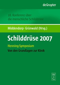 Enlarge image Cover: Schilddrüse 2007 - De Gruyter